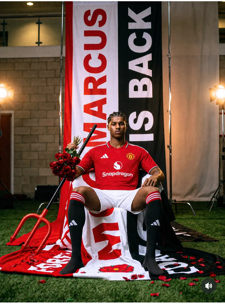 Man United GIST UPDATES 
‎
‎Welcome back prince Marcus back to old Trafford . United fully ready for...