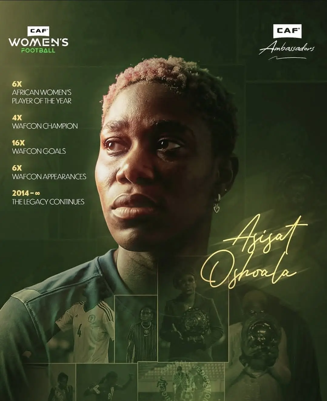 9JA SPORTS GIST
Today is the birthday of the greatest female player in the history of Africa - Agba...