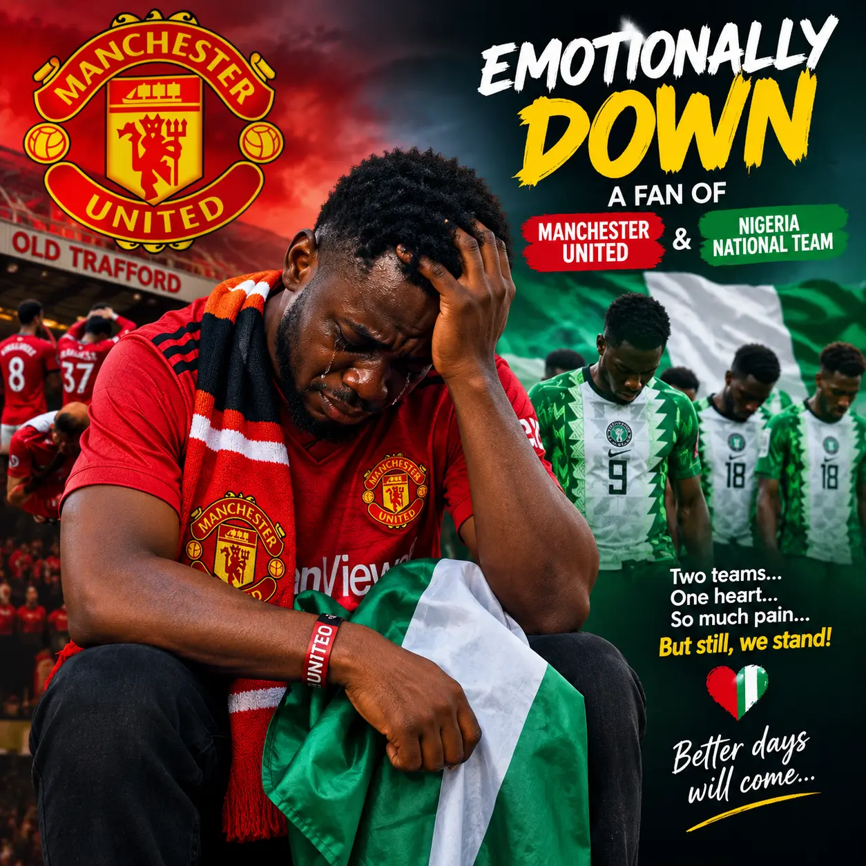 God please help my Life, after international break, ๐๐ heart break with Nigeria national team. Clu...