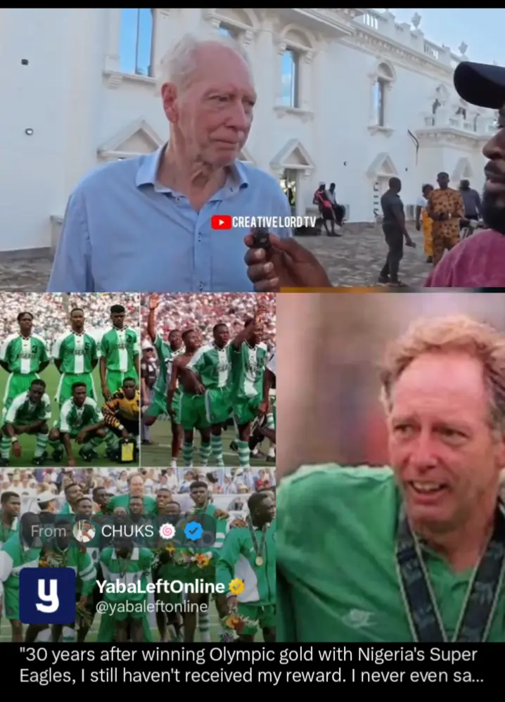 SPORTS GIST UPDATES
"30 years after winning Olympic gold with Nigeria's Super Eagles, I still haven...