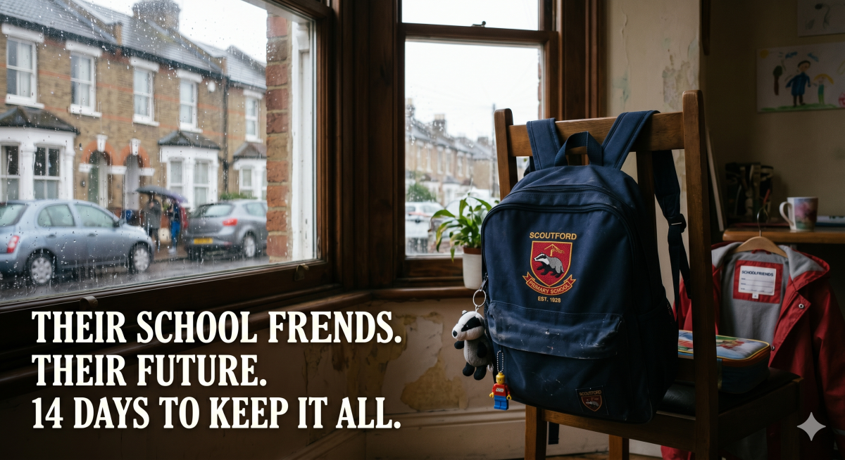 How do you tell a 7-year-old they have to say goodbye to their best friend because of a "license rev...