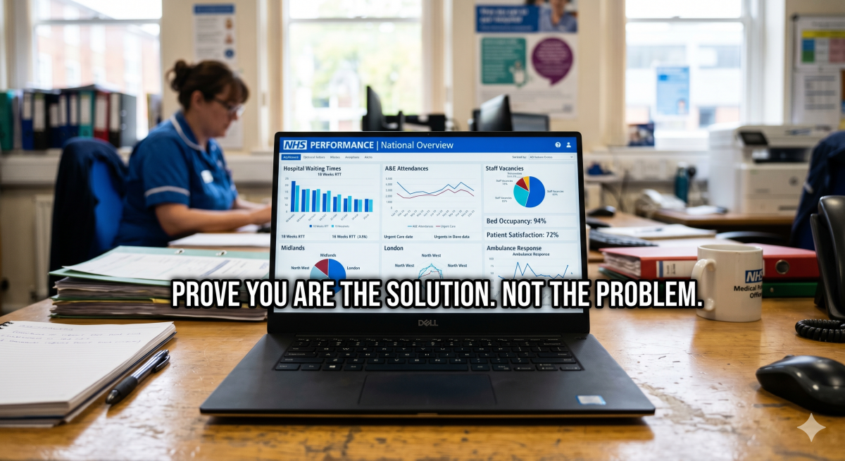 The System Mastery!
An NHS Trust isn't looking for a "worker." They are looking for a "Fixer."
I...
