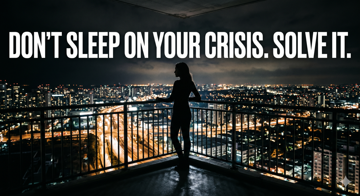 The most dangerous thing you can do tonight is "Sleep on it."
I know what your Sunday night looks l...