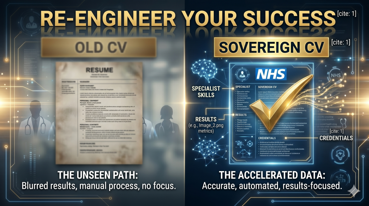 The "Identity Re-Architecture"
Your CV isn't "bad." It’s just written for the wrong audience.
You...