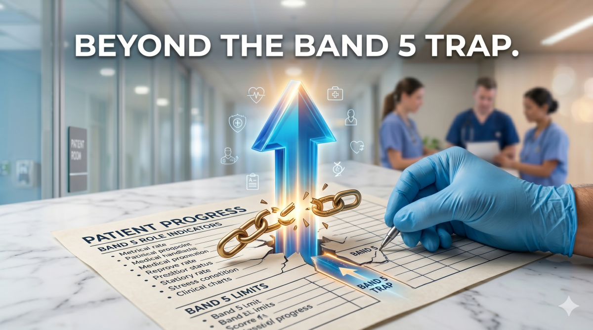 You spent 18 months getting HCPC registered. You're now applying for Band 5 roles — and wondering wh...