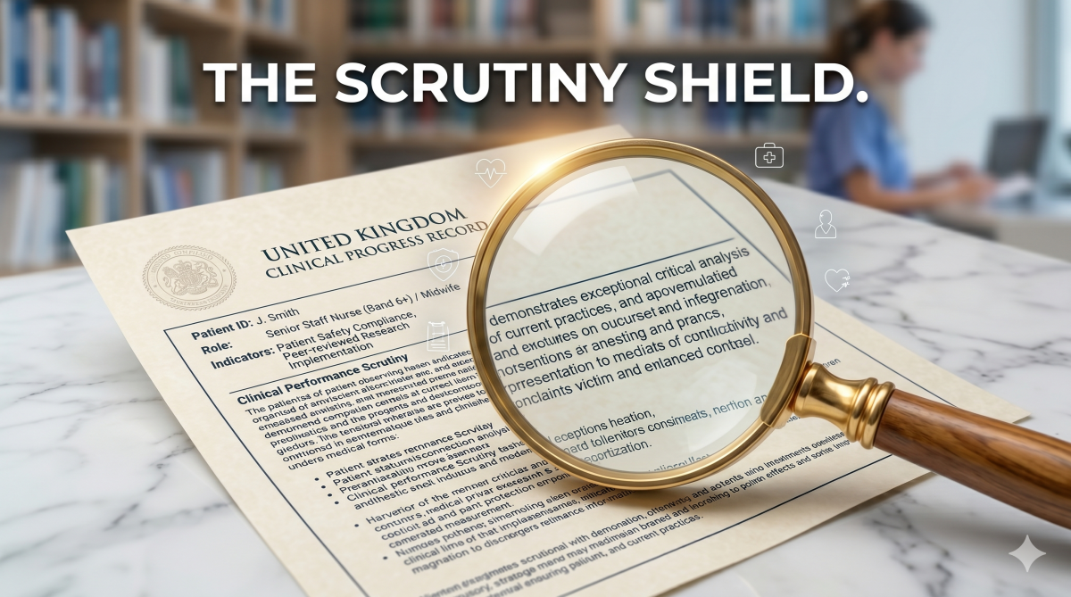 The HCPC Scrutiny phase has a quiet reputation among assessors.
Weak portfolios get deferred. Stro...