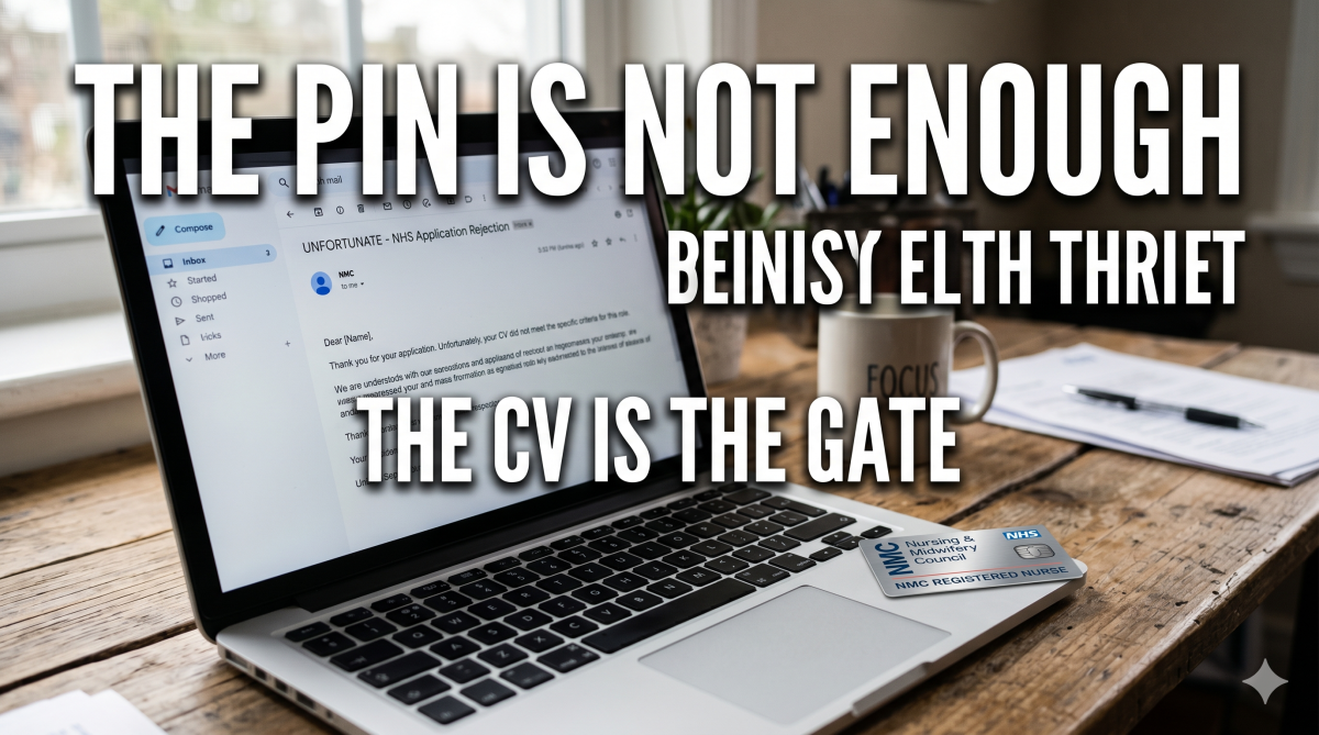WHAT HAPPENS AFTER THE NMC PIN — THE SWITCH NOBODY PREPARES FOR.
Getting your NMC PIN felt like the...