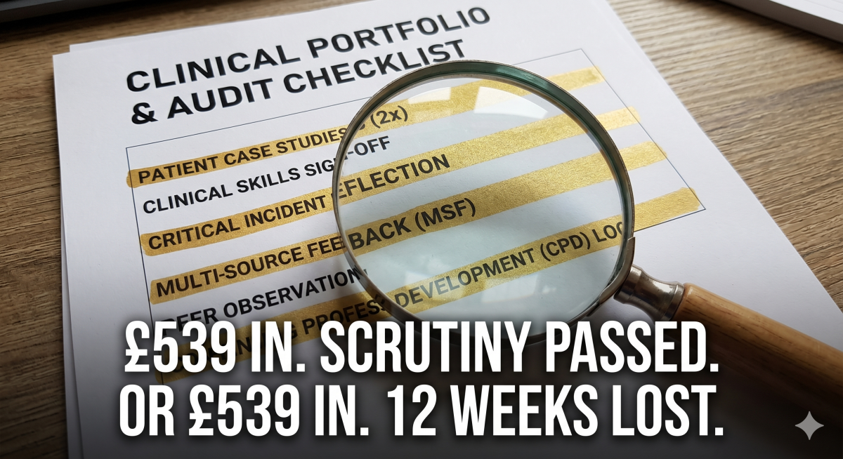 The HCPC Scrutiny phase costs £539. Most AHPs treat it like a tax. The ones who get shortlisted trea...