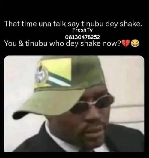Na me dey shake now ajeh 🥲 my log no strong for ground again 🤣🤣