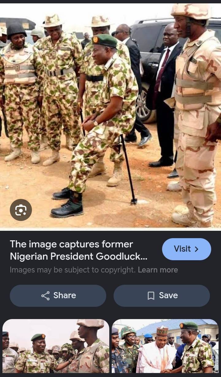FYI @Ojyokpe here is Jonathan in Sambisa Forest