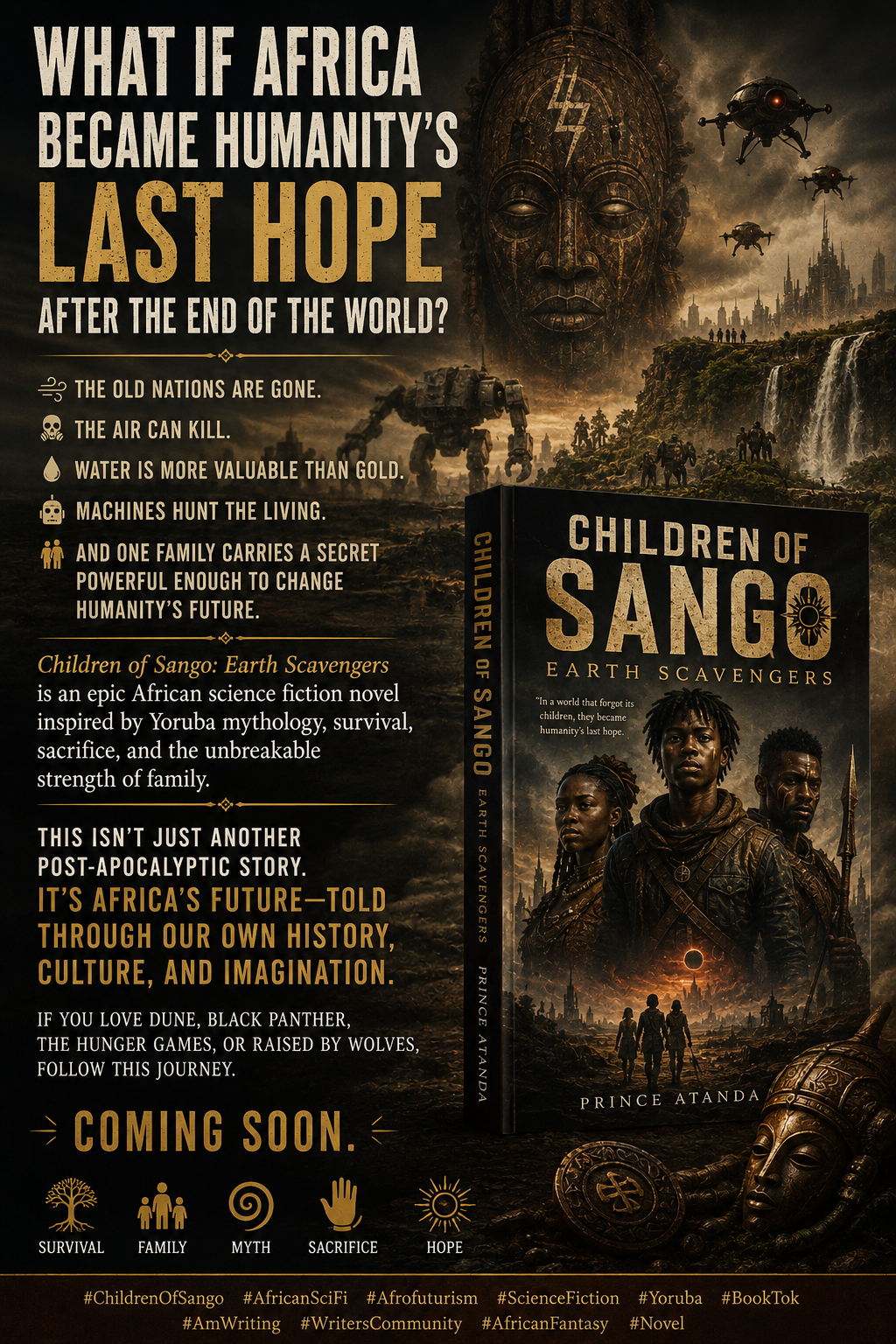 What if Africa became humanity's last hope after the end of the world?
The old nations are gone.
T...