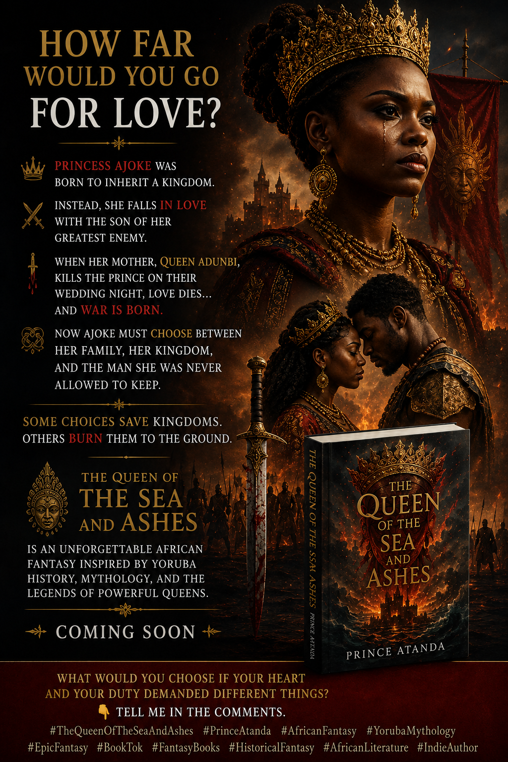 How far would you go for love?
Princess Ajoke was born to inherit a kingdom.
Instead, she falls in...