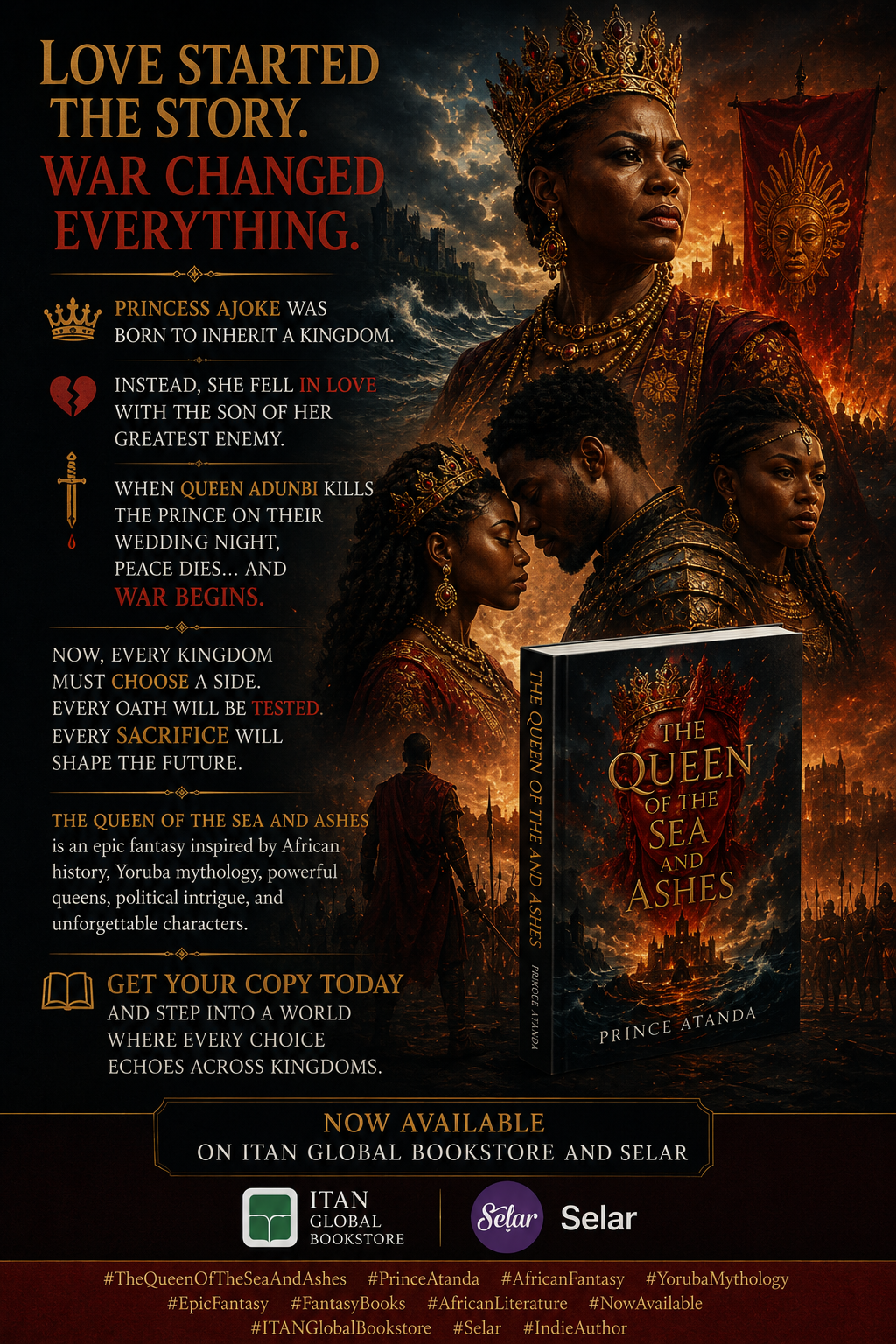 Love started the story. War changed everything.
Princess Ajoke was born to inherit a kingdom.
Inst...