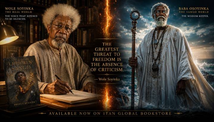 My characters are more than characters.
They are reflections.
They are tributes.
Meet BABA OSOYINK...