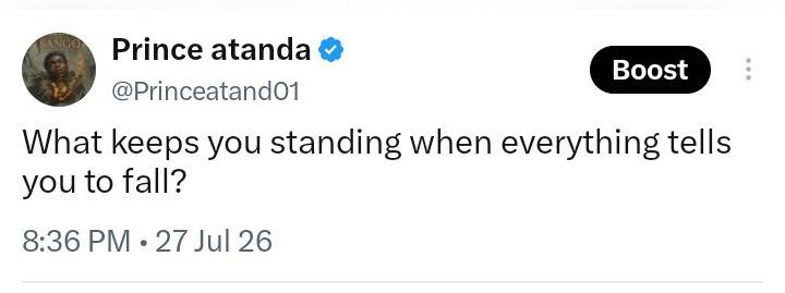 Post by Prince Atanda
