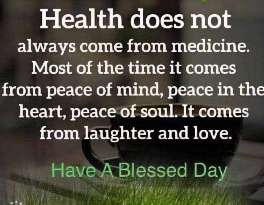 Be cheerful always, never allow sorrows to take the better part of you.