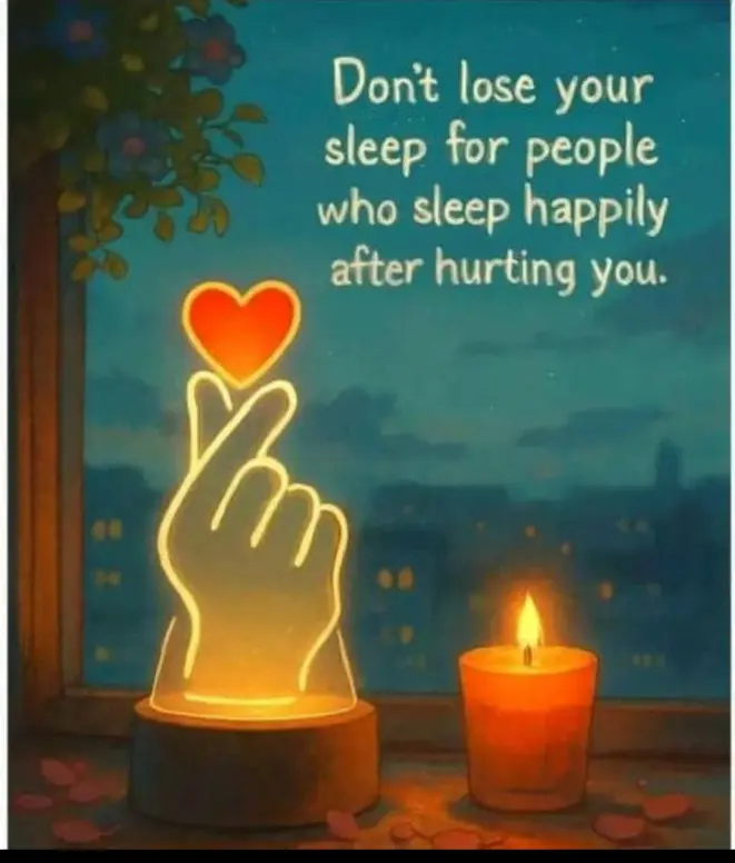 A good night sleep is very important, don't trouble your mind for irrelevant things.
Goodnight all.