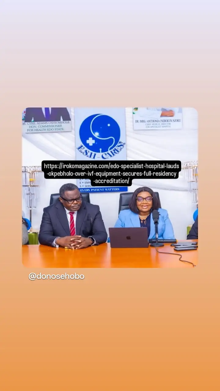 https://irokomagazine.com/edo-specialist-hospital-lauds-okpebholo-over-ivf-equipment-secures-full-re...