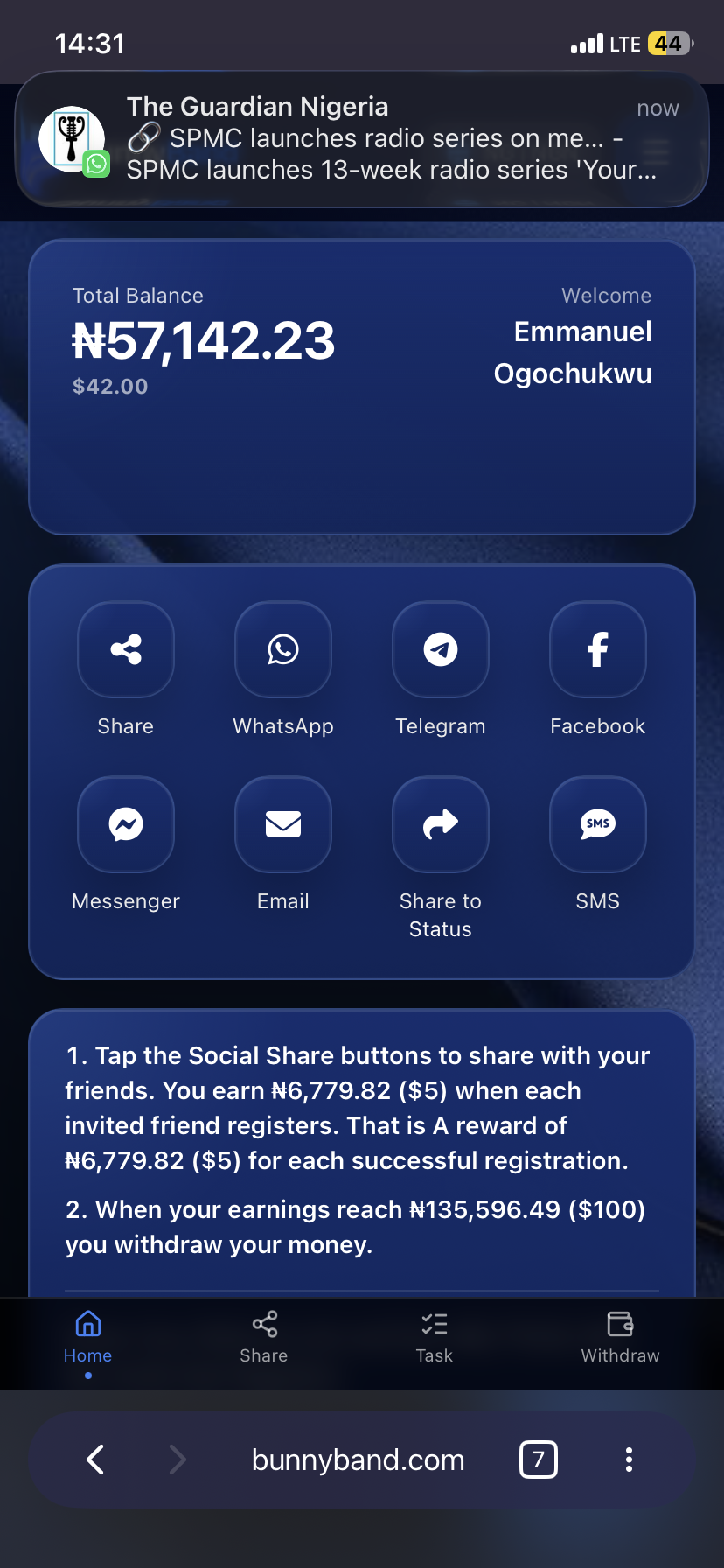 Bunnyband pays 



https://bunnyband.com/r/SsZZLc5rgnmG