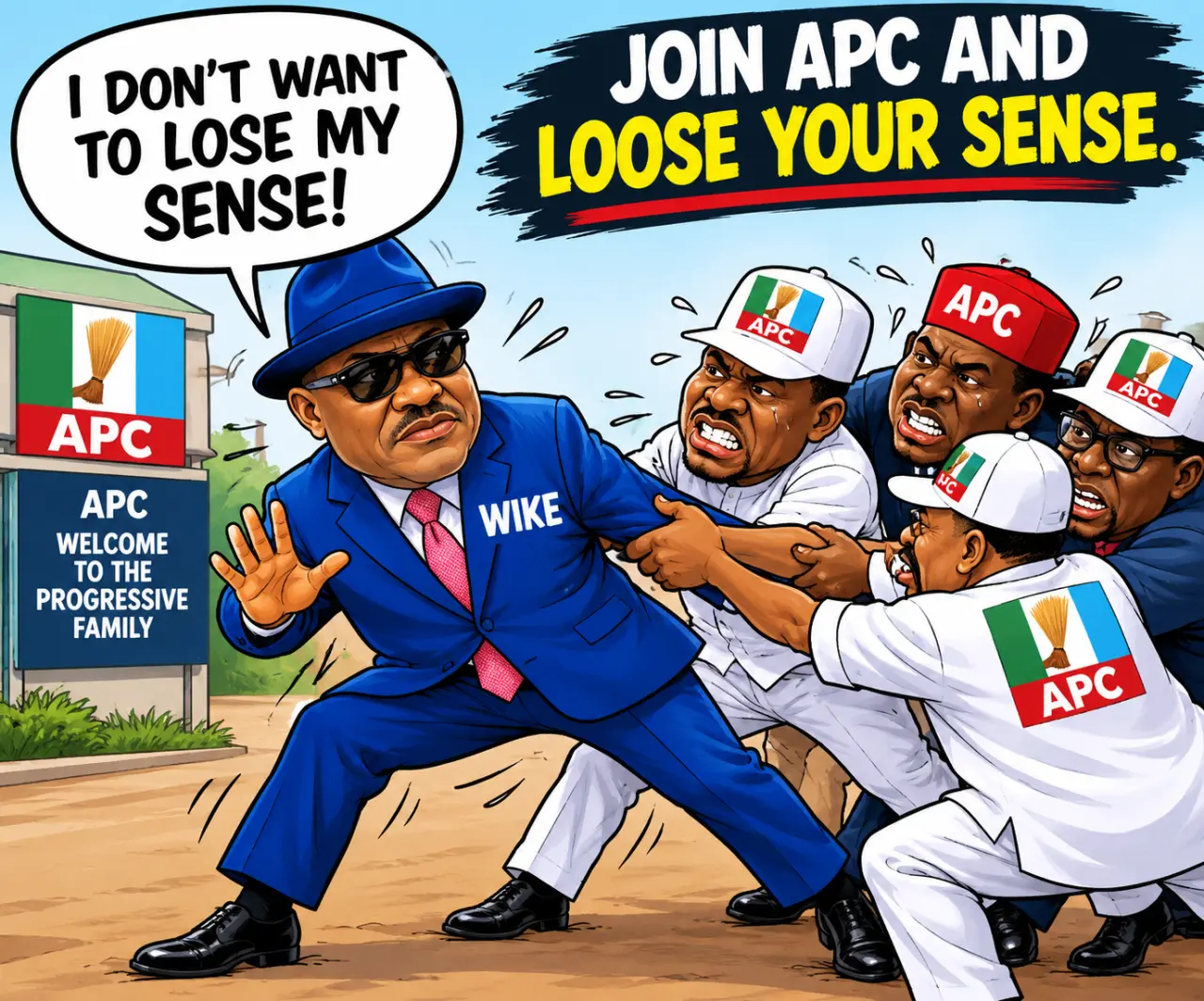 Wike and the resistance to keep his sense intact