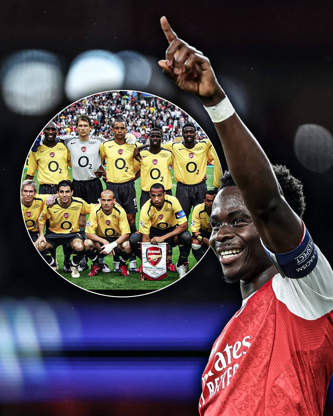 Arsenal will play in the Champions League final for the first time since 2006…
All thanks to Hale E...