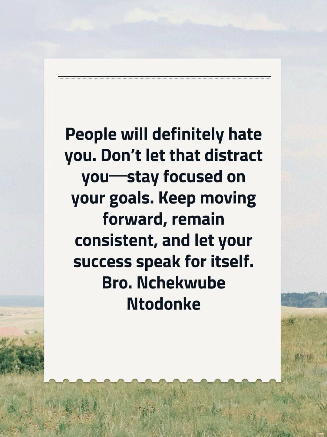 Post by Nchekwube