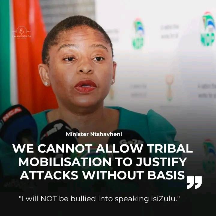 “There is a grouping that wants to mobilise people around a particular tribe... If you cannot speak...
