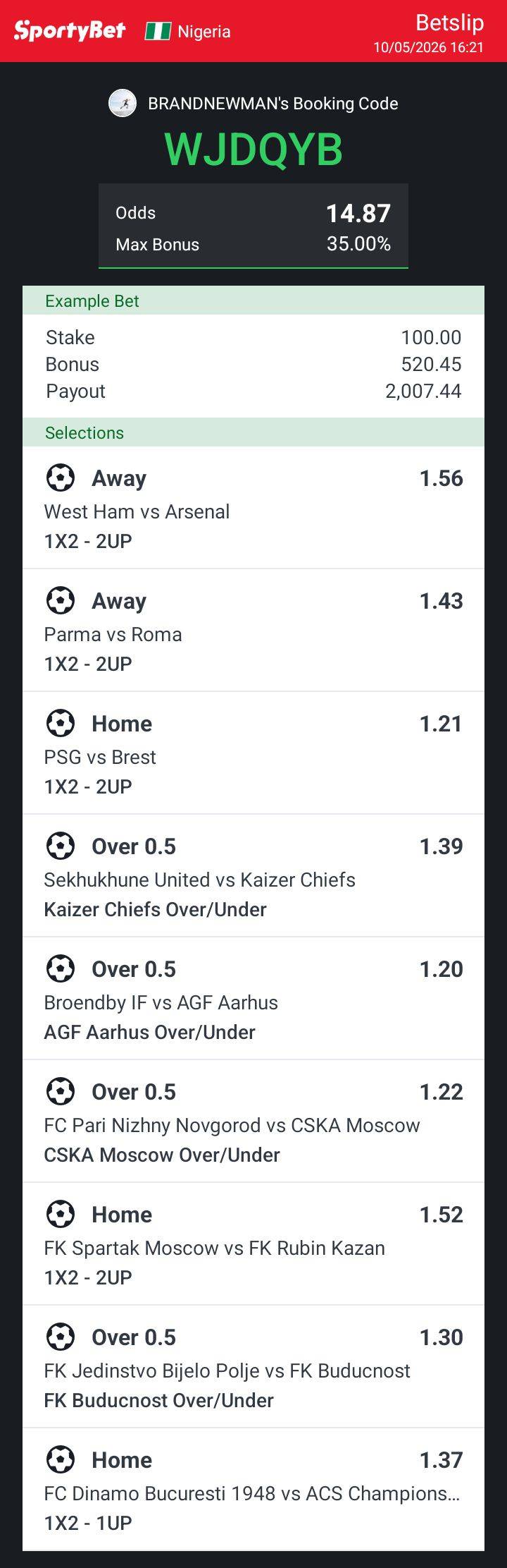 Aston Villa did a bad job in the last ticket
Play wisely
