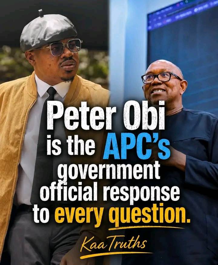 Peter Obi is the Problem of this country, whether you like it or not, he’s the reason why APC is per...