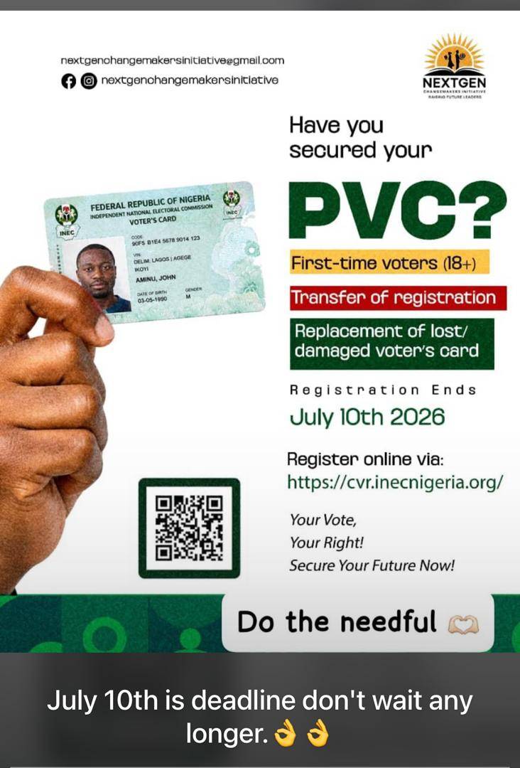 Please do the needful