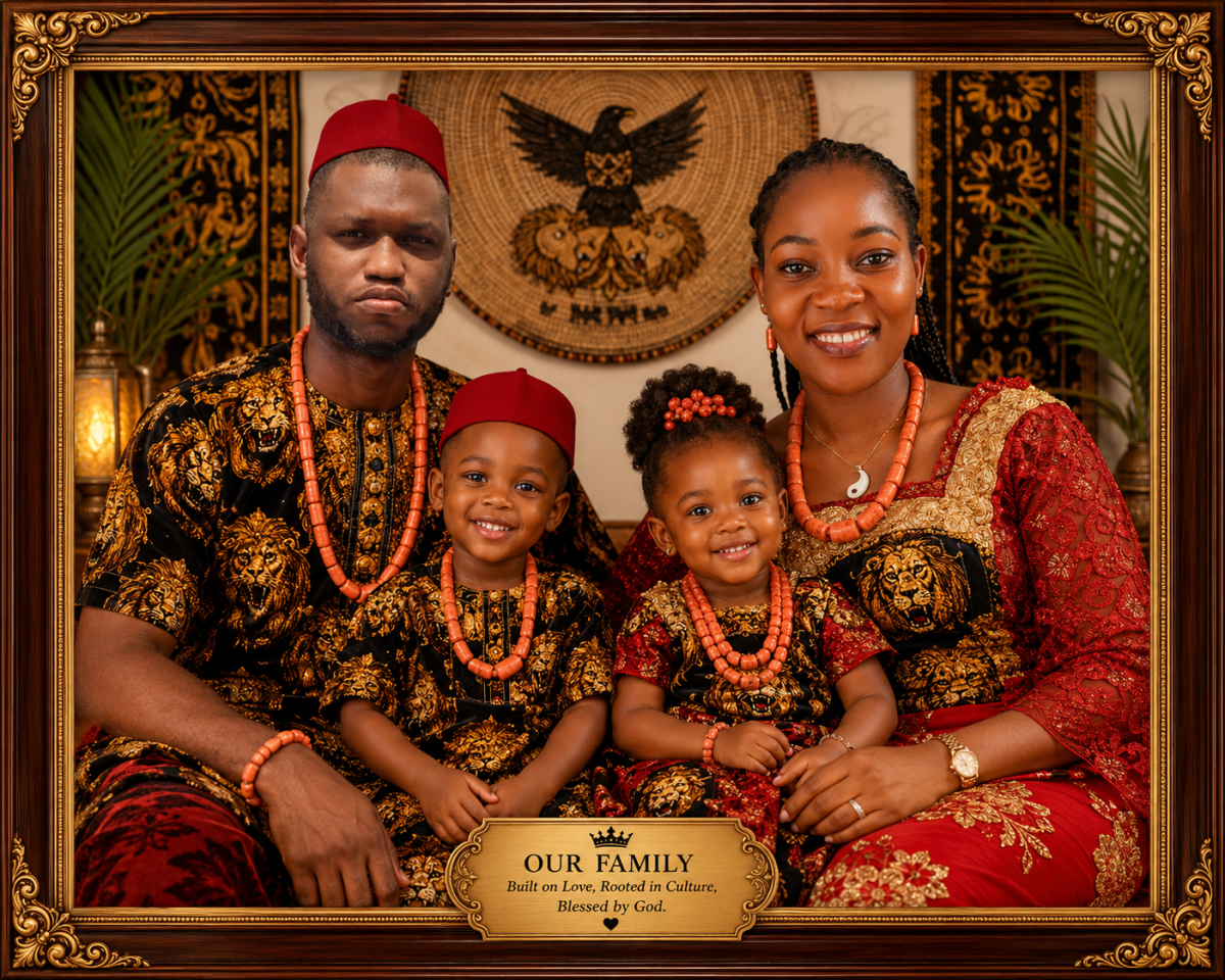 Family is everything 
Happy father's day