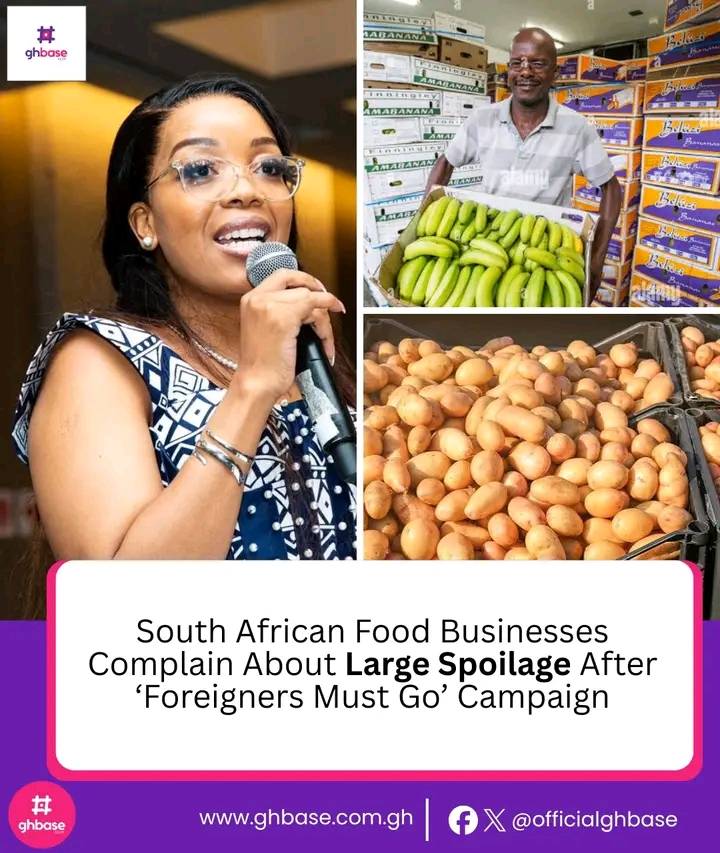 A businessman in South Africa has shared a video on X showing food items in his shop that have gone...