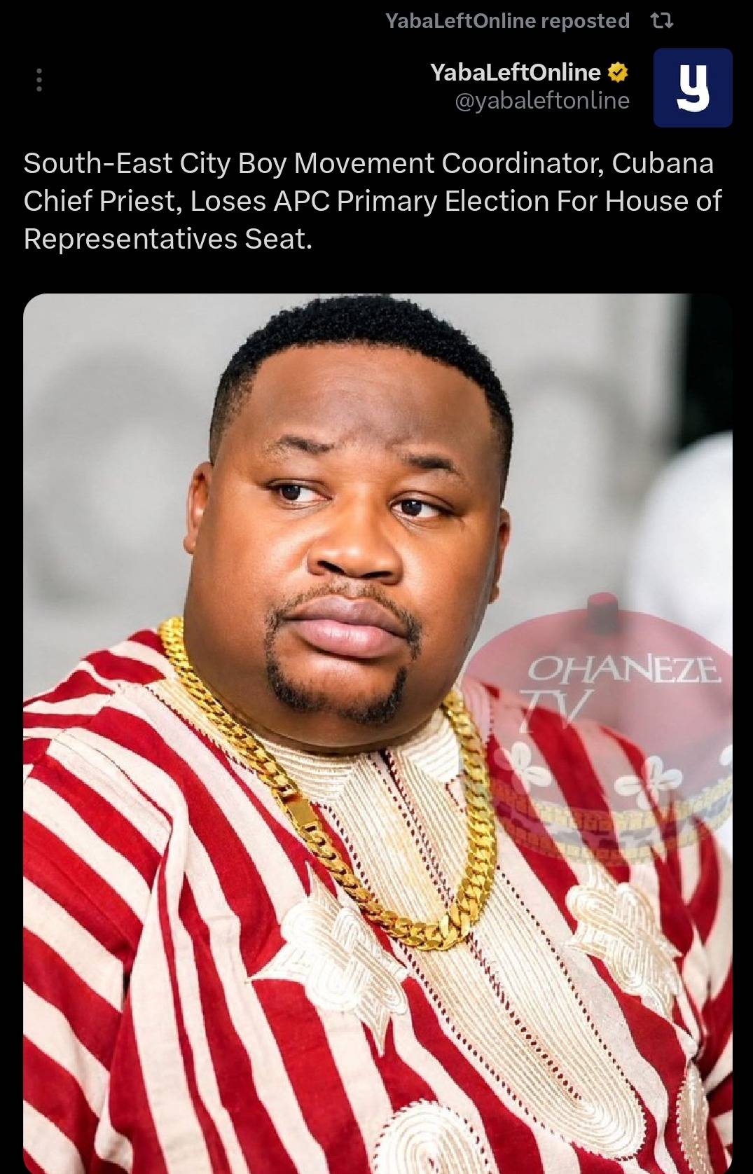 What happened to all the noise making, city boy abi man movement.
If your popularity can't win prim...