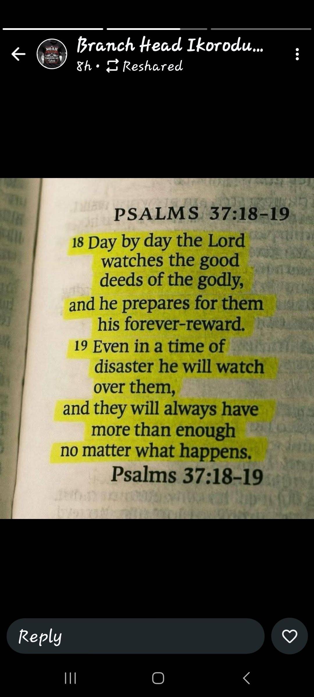 God is faithful