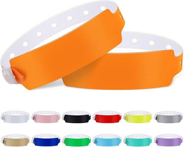 Event wrist band is available and you can customize it too