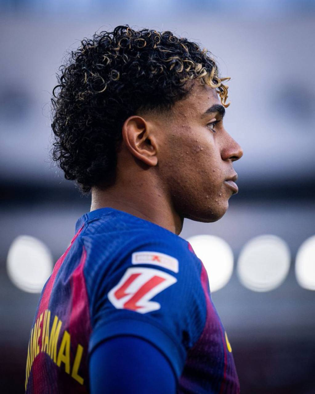 🚨| 𝐉𝐔𝐒𝐓 𝐈𝐍: Lamine Yamal played yesterday while being ill. [QueThiJugues] #fcblive 😢