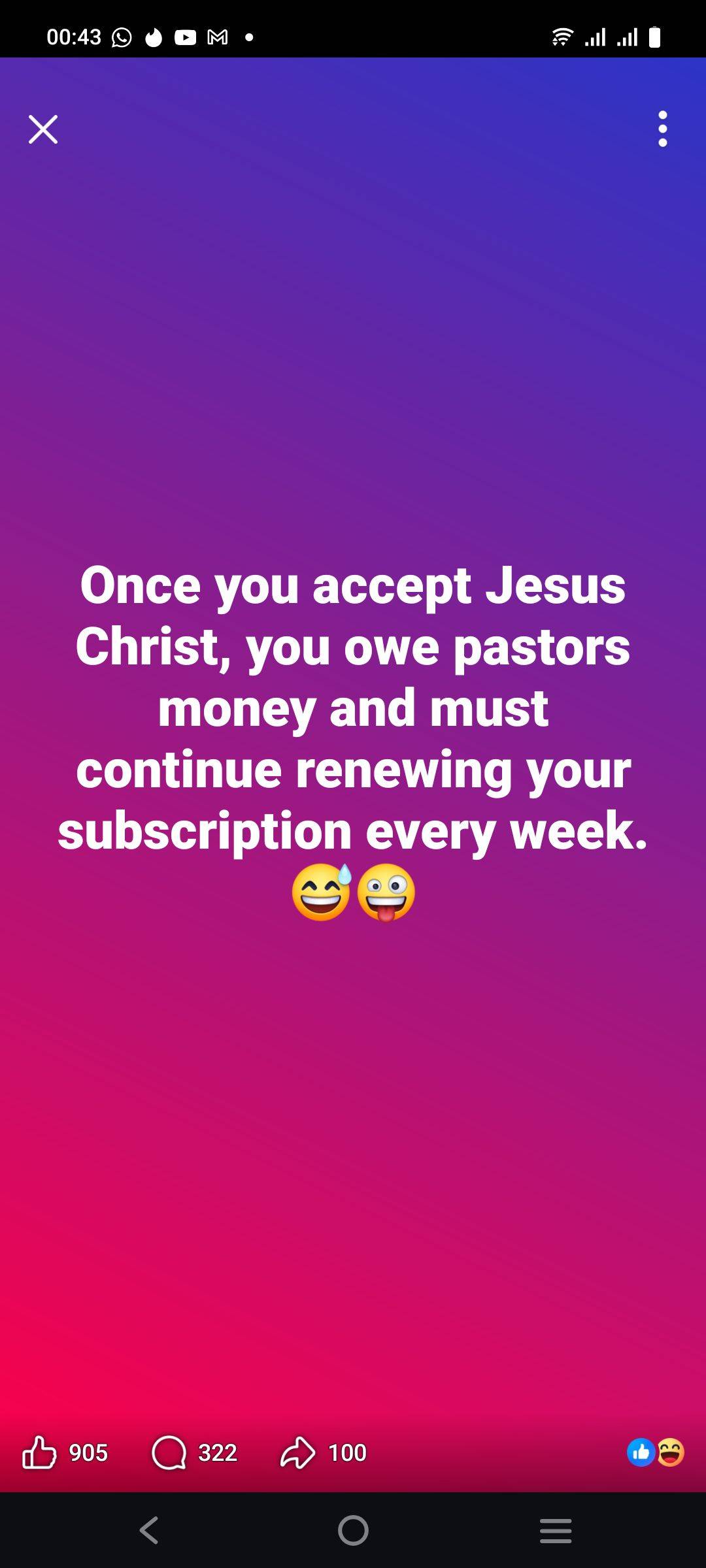 Post by Efe onomake
