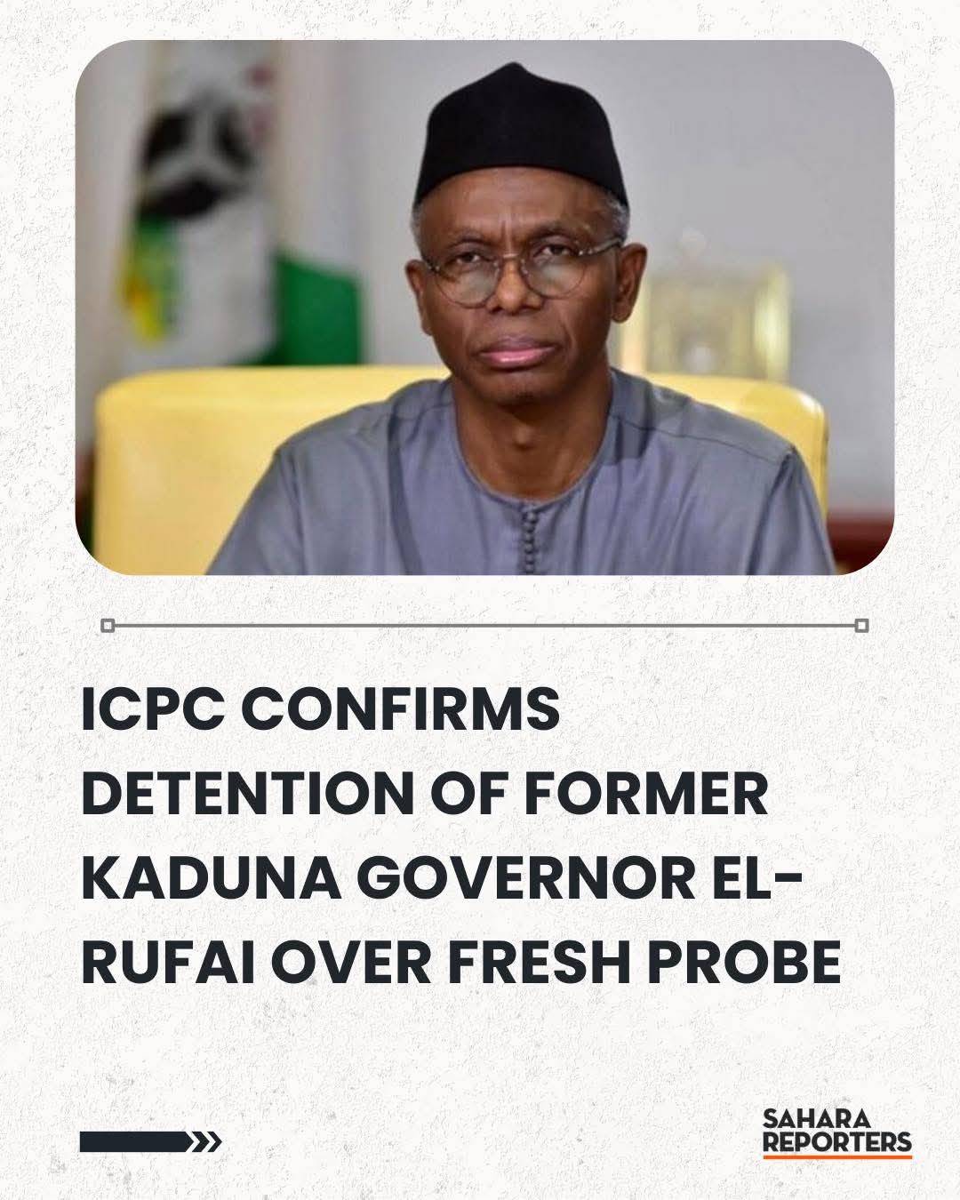 For Malam Nasir Ahmed El-rufa'i, the Journey Continues