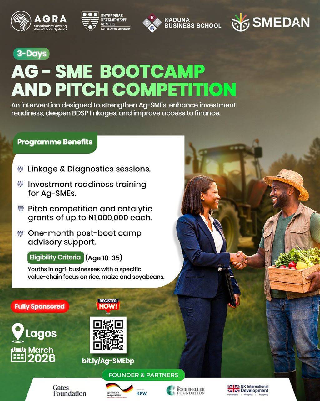 Hello,
Behind every thriving agribusiness is a founder who received the right support at the right...