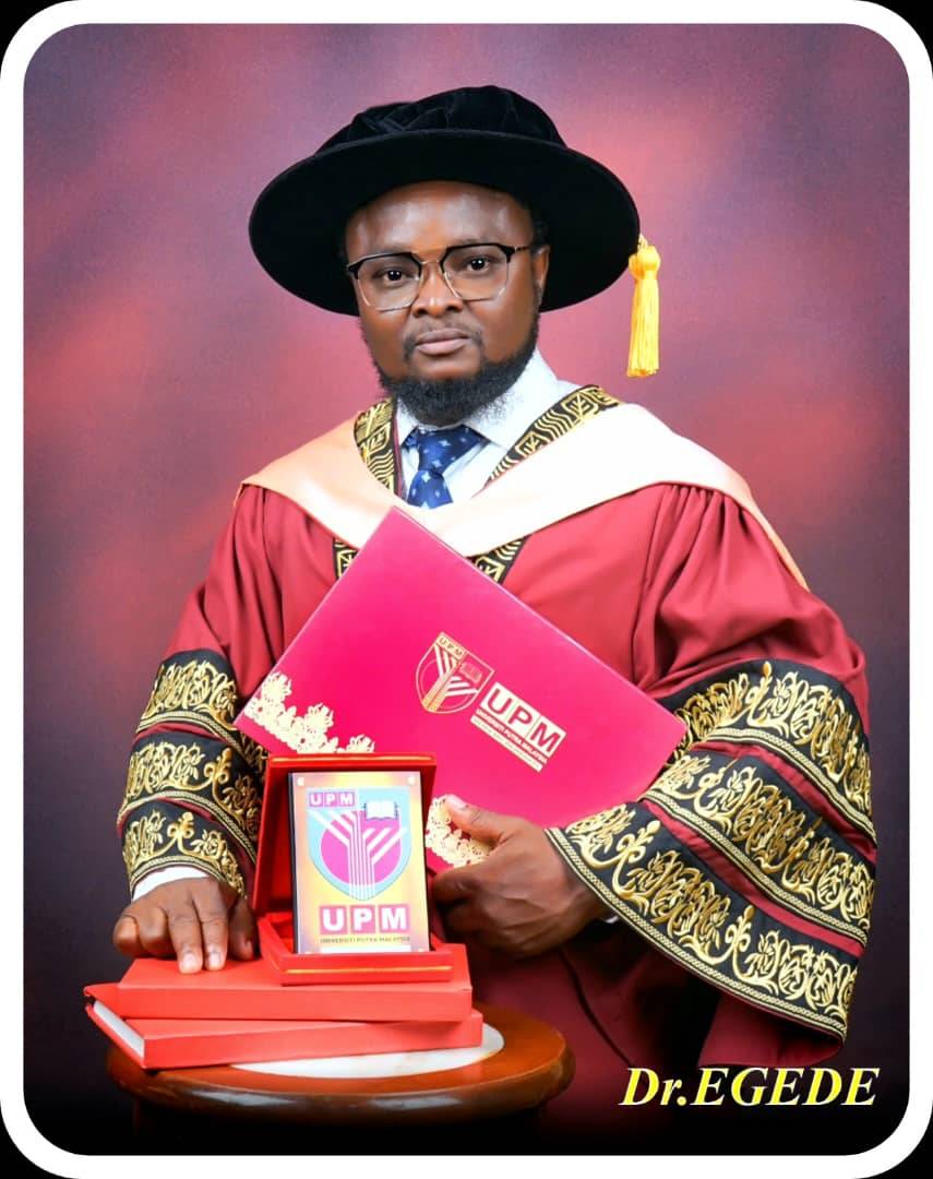 Post by Dr. Egede D. Dominion