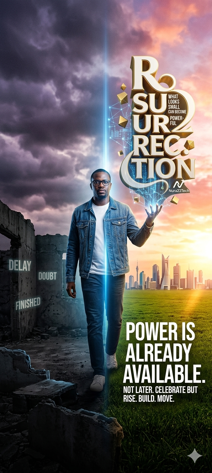 Happy Easther
Resurrection is a time of celebration,
but not just that alone.
It’s a message.
Dea...