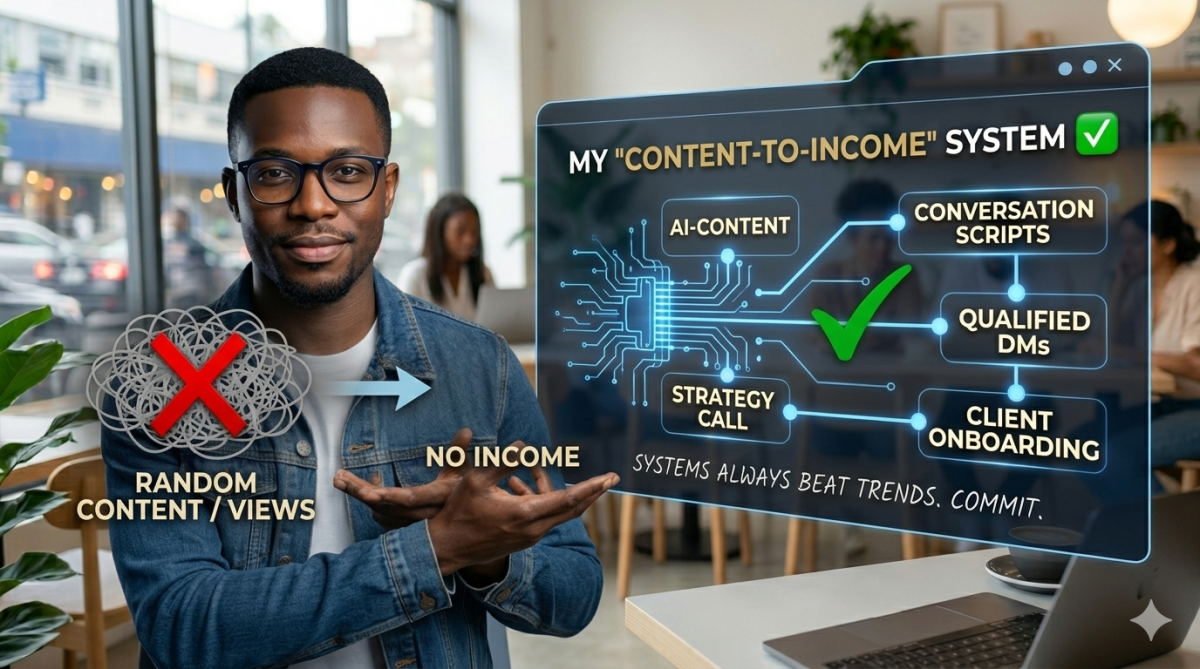 Good morning ☀️
Quick truth:
You don’t need more content.
Look at the difference most people don’...