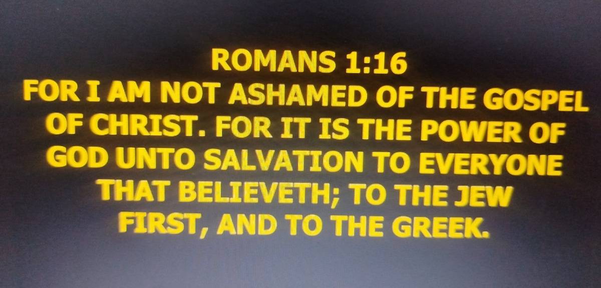 Believe the gospel of Christ.