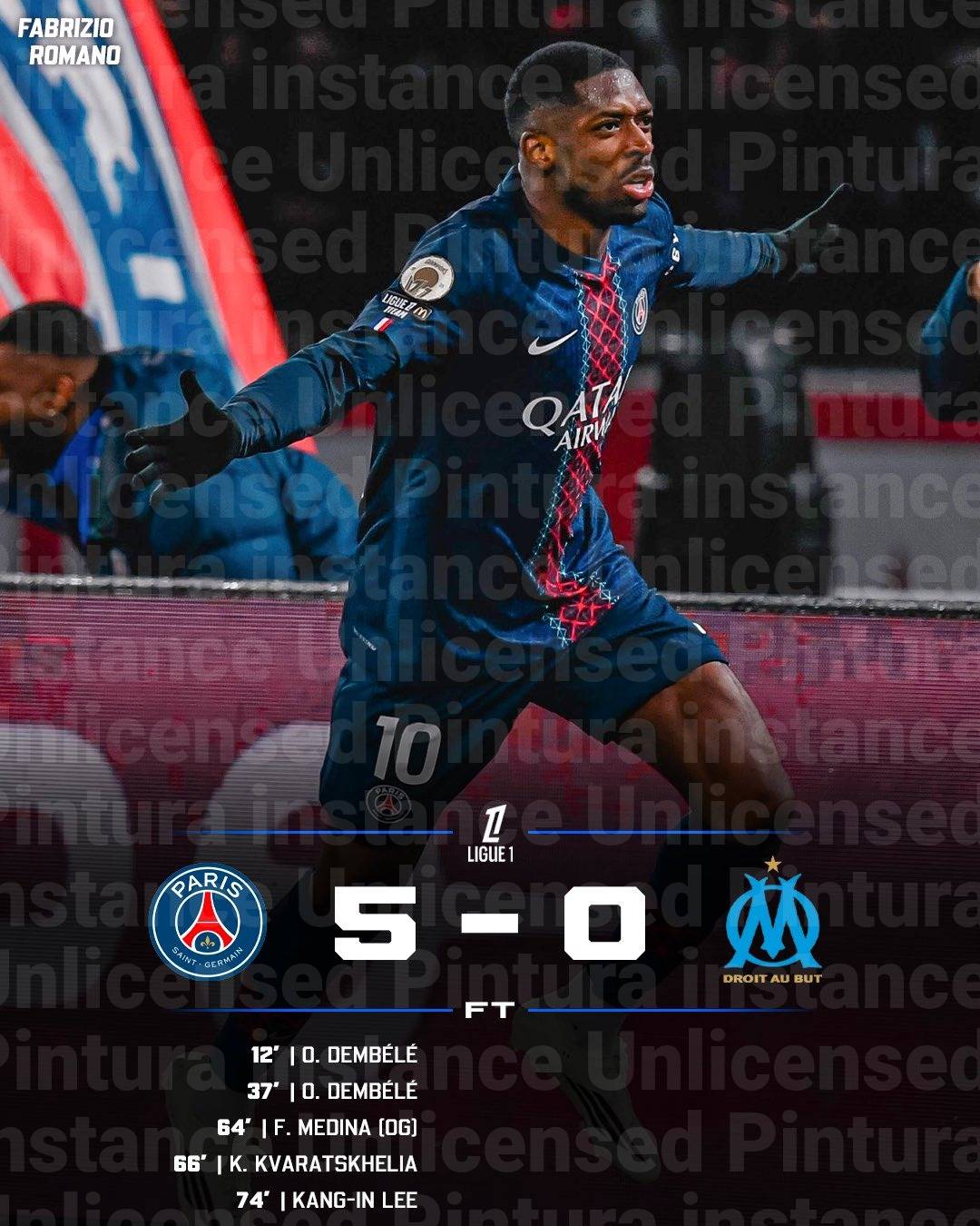PSG make it 5 in Le Classique! 5️⃣✨

Who’s been your Man of the Match?