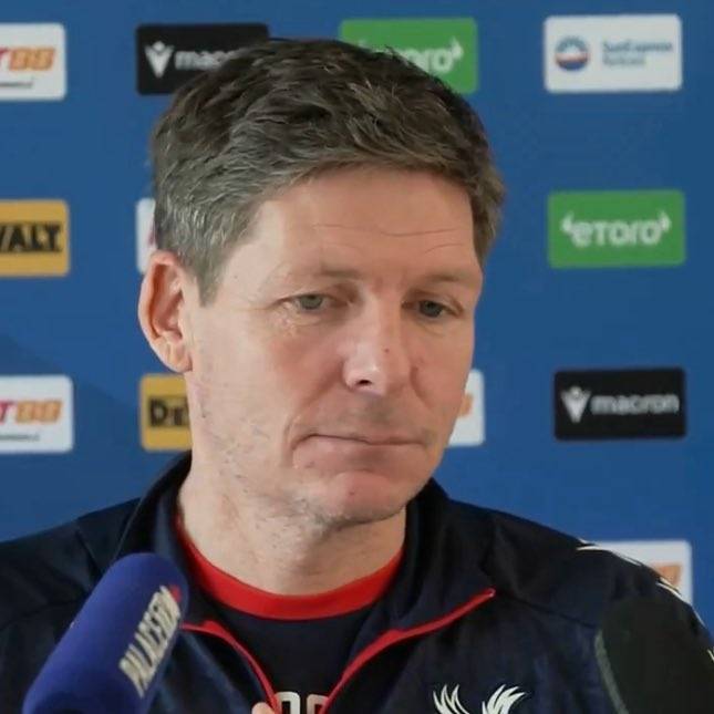 ⚠️ Oliver Glasner: “Jean Philippe Mateta will be out for few weeks, but he will NOT undergo surgery”...