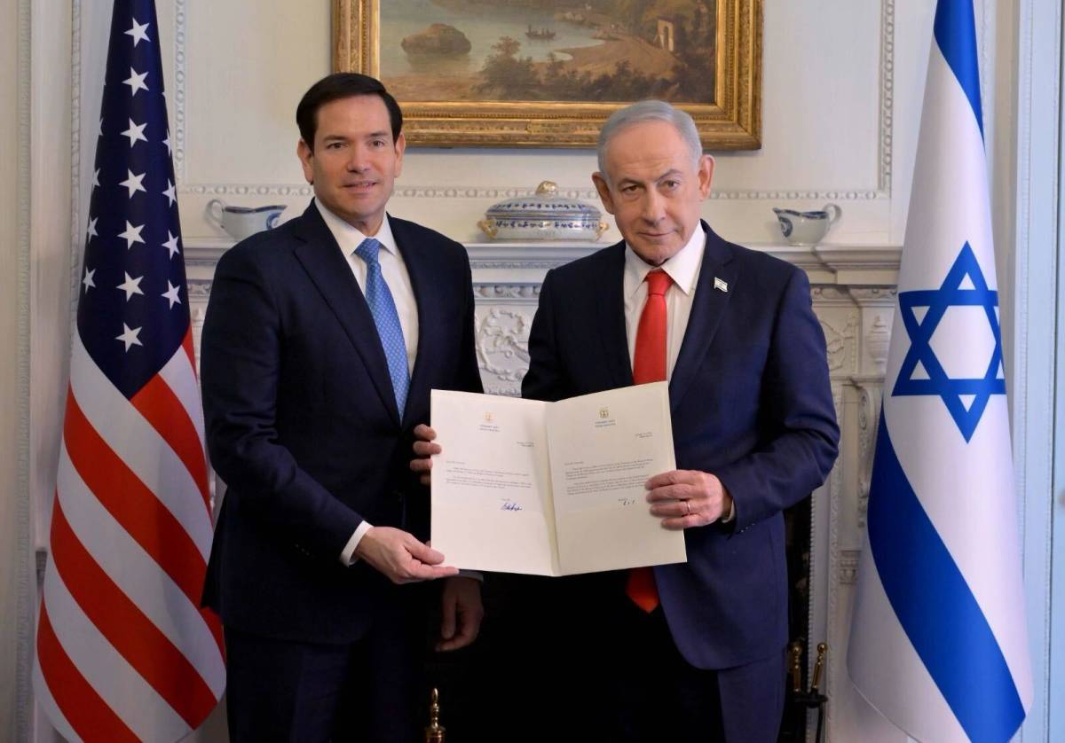 Meeting Rubio, Netanyahu officially signs on to Board of Peace.