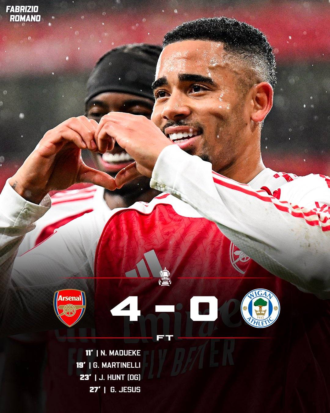 Arsenal advance in FA Cup with 4 goals! 4️⃣
Who’s been your Man of the Match?