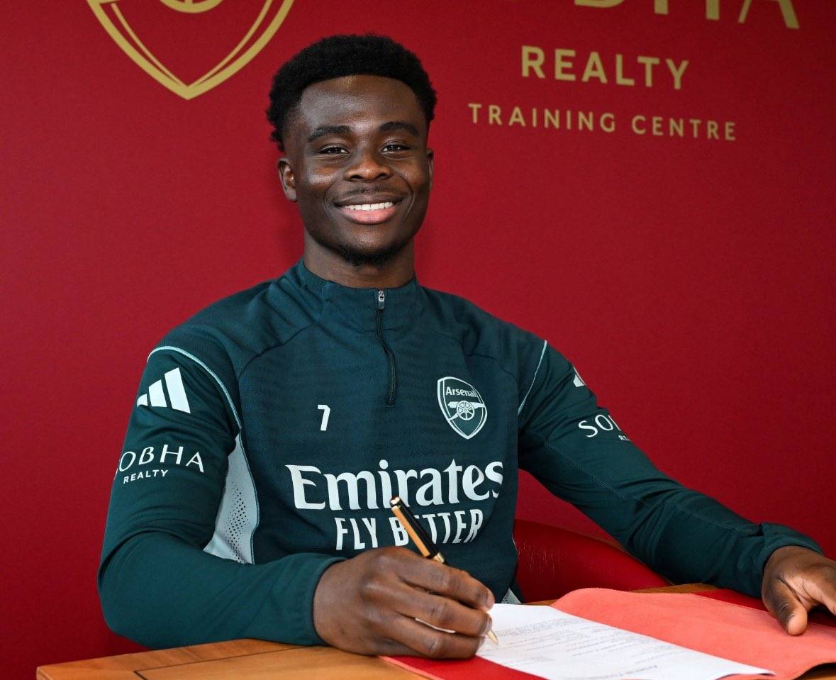 β€οΈπ€π Bukayo Saka: βI want to win everything here. I believe the next few years are going to be the...