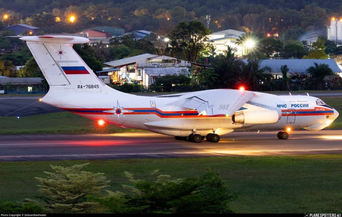 JUST IN:
Two Russian Emergency Ministry Il-76TD aircraft (call signs SUM9105 and SUM912) landed tod...