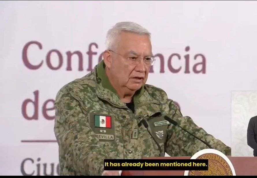 Mexican Defense Minister Ricardo Trivella:
"80% of the weapons seized from drug cartels are America...